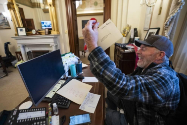 Imágenes del asalto al Capitolio de Estados Unidos.