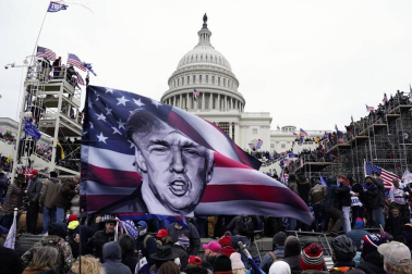 Imágenes del asalto al Capitolio de Estados Unidos.