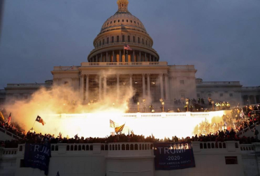 Imágenes del asalto al Capitolio de Estados Unidos.