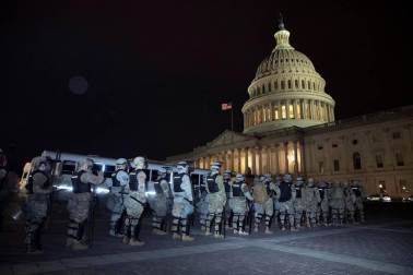 Imágenes del asalto al Capitolio de Estados Unidos.