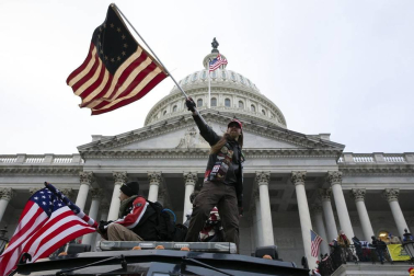 Imágenes del asalto al Capitolio de Estados Unidos.
