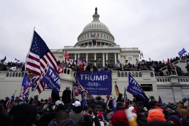 Imágenes del asalto al Capitolio de Estados Unidos.