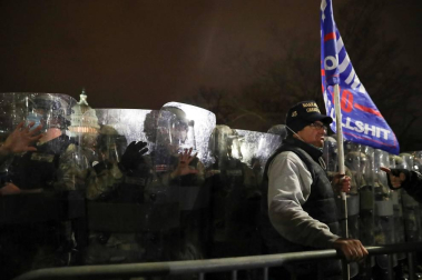 Imágenes del asalto al Capitolio de Estados Unidos.