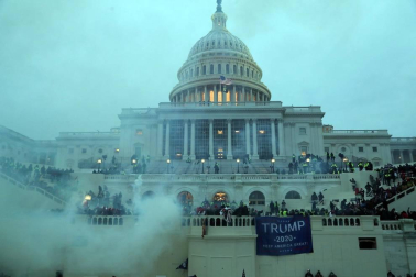 Imágenes del asalto al Capitolio de Estados Unidos.