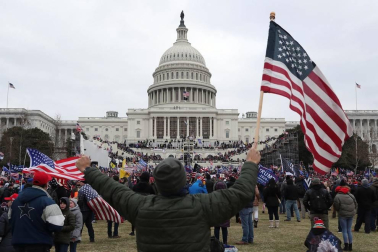 Imágenes del asalto al Capitolio de Estados Unidos.