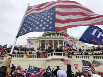 Imágenes del asalto al Capitolio de Estados Unidos.