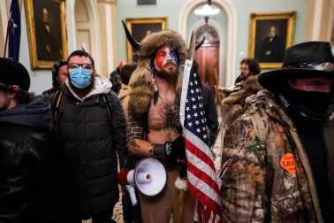 Imágenes del asalto al Capitolio de Estados Unidos.