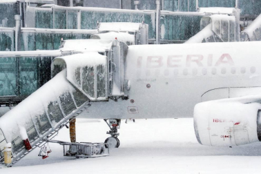 La Comunidad de Madrid ha despertado este sábado cubierta con una espesa manta de nieve que impide la movilidad en buena parte de la región, incluida la capital.