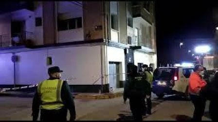 Vídeo del incendio de una vivienda en Marcilla
