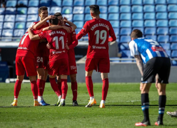 Galería de fotos del partido de Copa del Rey entre Espanyol y Osasuna disputado en el RCDE Stadium