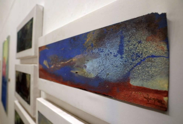 La artista pamplonesa estará hasta el 14 de marzo con su nueva exposición en la Ciudadela