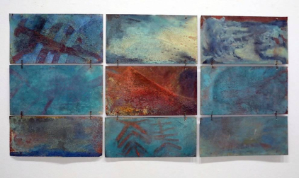 La artista pamplonesa estará hasta el 14 de marzo con su nueva exposición en la Ciudadela