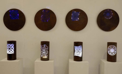 La artista pamplonesa estará hasta el 14 de marzo con su nueva exposición en la Ciudadela