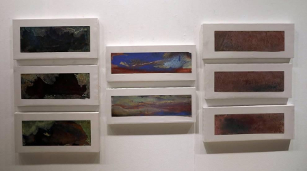 La artista pamplonesa estará hasta el 14 de marzo con su nueva exposición en la Ciudadela