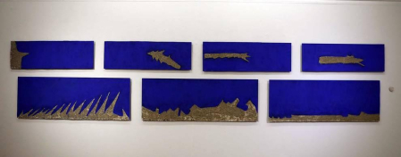 La artista pamplonesa estará hasta el 14 de marzo con su nueva exposición en la Ciudadela