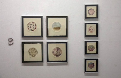 La artista pamplonesa estará hasta el 14 de marzo con su nueva exposición en la Ciudadela