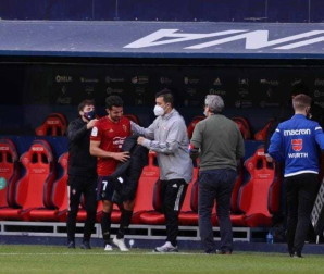 Imágenes del partido que enfrenta a Osasuna y Granada en El Sadar.