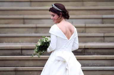 La princesa Eugenia se ha casado este viernes, 12 de octubre, con Jack Brooksbank, en la capilla de San Jorge en Windsor (Reino Unido)