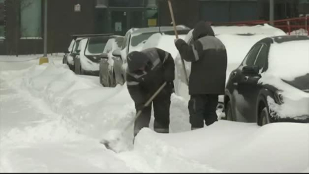 Moscú registra su mayor nevada en 65 años