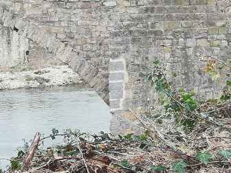 ASí ha quedado la restauración del Puente de Santa Engracia de Pamplona.