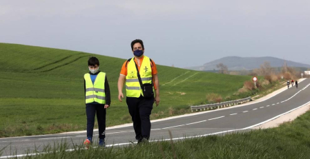 Todos las fotos de la marcha a Javier 2021