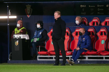 Imágenes del partido entre Osasuna y Barcelona disputado en El Sadar.