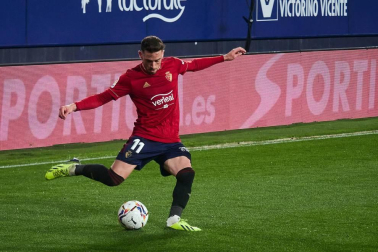Imágenes del partido entre Osasuna y Barcelona disputado en El Sadar.