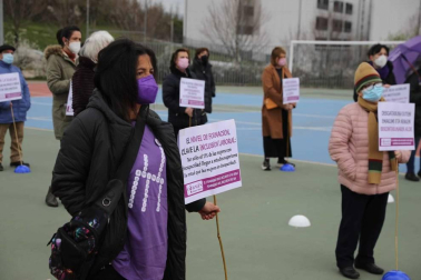 Las instituciones y diferentes colectivos de Navarra han organizado este lunes, 8 de marzo, diferentes actos para celebrar el Día Internacional de la Mujer.