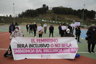 Las instituciones y diferentes colectivos de Navarra han organizado este lunes, 8 de marzo, diferentes actos para celebrar el Día Internacional de la Mujer.
