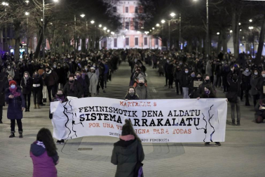 Las instituciones y diferentes colectivos de Navarra han organizado este lunes, 8 de marzo, diferentes actos para celebrar el Día Internacional de la Mujer.