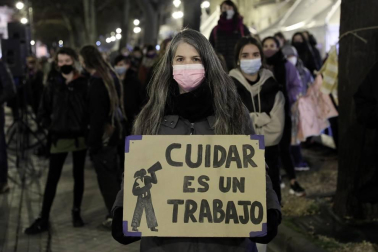Las instituciones y diferentes colectivos de Navarra han organizado este lunes, 8 de marzo, diferentes actos para celebrar el Día Internacional de la Mujer.