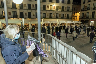 Las instituciones y diferentes colectivos de Navarra han organizado este lunes, 8 de marzo, diferentes actos para celebrar el Día Internacional de la Mujer.