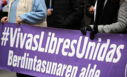 Las instituciones y diferentes colectivos de Navarra han organizado este lunes, 8 de marzo, diferentes actos para celebrar el Día Internacional de la Mujer.