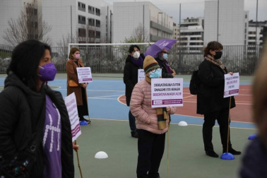 Las instituciones y diferentes colectivos de Navarra han organizado este lunes, 8 de marzo, diferentes actos para celebrar el Día Internacional de la Mujer.