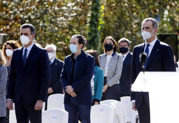 El Rey Felipe VI ha reclamado este jueves unidad frente al terrorismo "venga de donde venga y actúe donde actúe" en su mensaje con motivo del Día Europeo de Víctimas del Terrorismo,