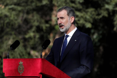 El Rey Felipe VI ha reclamado este jueves unidad frente al terrorismo "venga de donde venga y actúe donde actúe" en su mensaje con motivo del Día Europeo de Víctimas del Terrorismo,