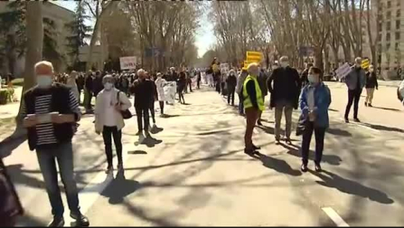 Madrid se moviliza para defender la sanidad pública
