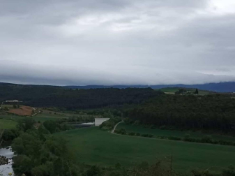 Calor y temperaturas agradables en los primeros día de la primavera en Pamplona.