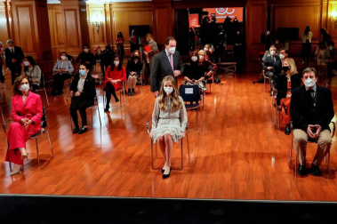 La Princesa Leonor se estrena en el Instituto Cervantes con su primer acto en solitario