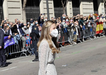 La Princesa Leonor se estrena en el Instituto Cervantes con su primer acto en solitario