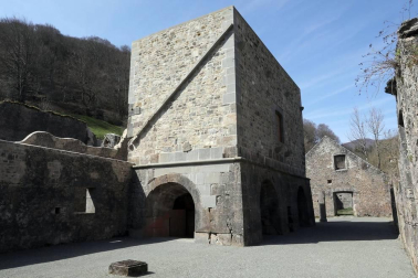 Imágenes del estado en el que ha quedado la Fábrica de Armas de Orbaizeta tras su restauración
