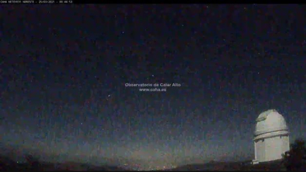 Detectan una bola de fuego sobrevolando el este de España a 150.000 km/hora