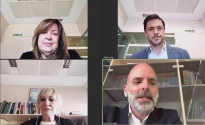 Participantes en el Foro DN en vivo sobre teletrabajo