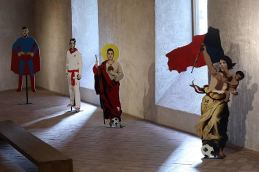 El creador ha protagonizado su primera rueda de prensa y mantiene el anonimato dos años después de comenzar su carrera como artista gráfico.