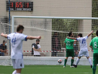 Los dos grupos de la Conmunidad foral disputaron el último partido de la primera fase este Jueves Santo, 1 de abril.