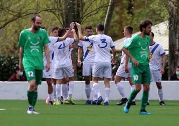 Los dos grupos de la Conmunidad foral disputaron el último partido de la primera fase este Jueves Santo, 1 de abril.