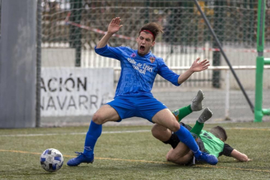 Los dos grupos de la Conmunidad foral disputaron el último partido de la primera fase este Jueves Santo, 1 de abril.