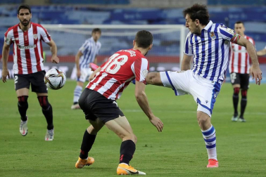 La Real Sociedad se proclamó campeona de la Copa del Rey de la pasada temporada, aplazada por la pandemia de coronavirus, al ganar por 0-1 al Athletic Club con un gol de penalti marcado por Mikel Oyarzábal.