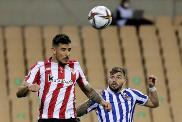 La Real Sociedad se proclamó campeona de la Copa del Rey de la pasada temporada, aplazada por la pandemia de coronavirus, al ganar por 0-1 al Athletic Club con un gol de penalti marcado por Mikel Oyarzábal.