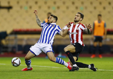 La Real Sociedad se proclamó campeona de la Copa del Rey de la pasada temporada, aplazada por la pandemia de coronavirus, al ganar por 0-1 al Athletic Club con un gol de penalti marcado por Mikel Oyarzábal.